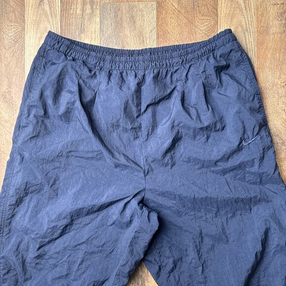 Vintage 90s‎ Nike Track Pants Men's Large Blue Athletic Training Fitness 5167 - Picture 4 of 14